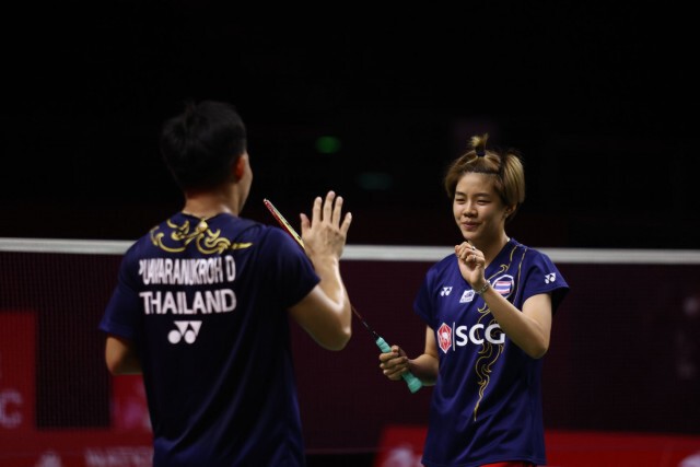 "บาส-ปอป้อ" ทำได้!! ชนะคู่ฝรั่งเศส ลิ่วชิงแบดไฟนอลส์ 2020