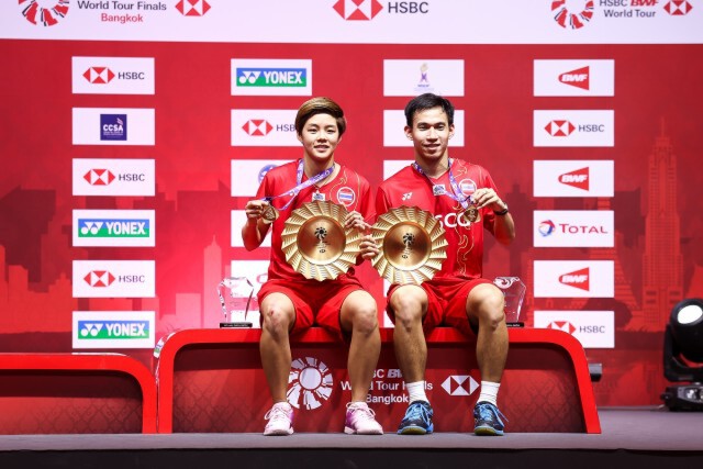 บาส - ปอป้อ สร้างประวัติศาสตร์ลูกขนไก่ กวาดแชมป์ 3 รายการ