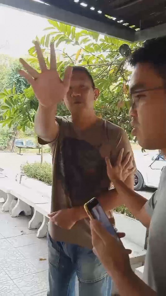 ขับรถกร่างท้าต่อยคู่กรณี อ้างกว้างขวางในบึงกาฬ