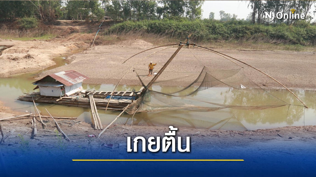 "แพยอ"เกยตื้นจากแม่น้ำยมที่แห้งขอด "แพยอ"เกยตื้นจากแม่น้ำยมที่แห้งขอด