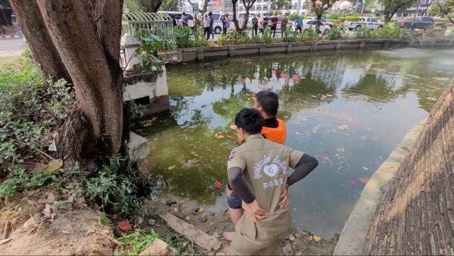 ผช.พยาบาล คิดสั้น-โดนน้ำคูเมืองเชียงใหม่ดับ