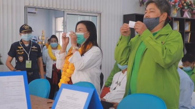 สมัครเทศบาลหนองบัวลำภูคึกคักกองเชียร์ให้กำลังใจเพียบ