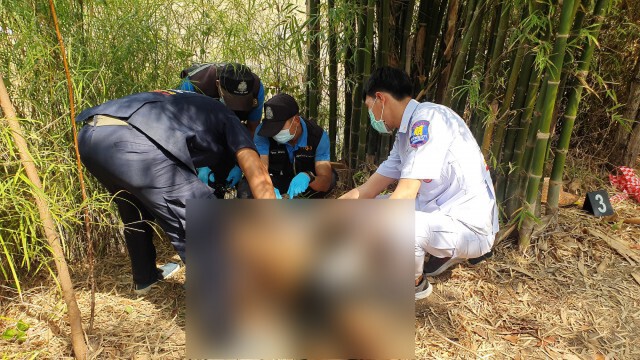 ยิงหนุ่มใหญ่ดับริมสระ ส่วนสาวใหญ่คู่ขาสาหัส