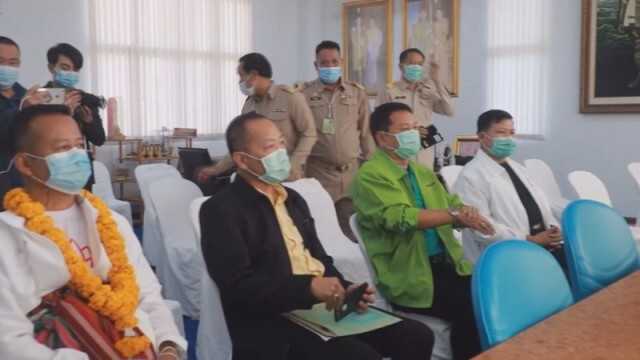 สมัครเทศบาลหนองบัวลำภูคึกคักกองเชียร์ให้กำลังใจเพียบ