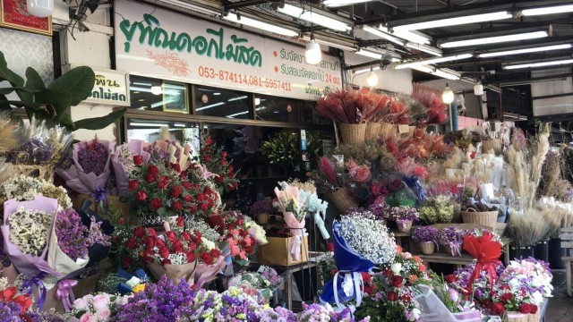 พิษโควิด-ตลาดดอกไม้เชียงใหม่เงียบเหงา
