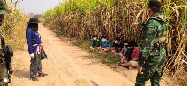 รวบ10พนักงานกาสิโนลอบข้ามแดน