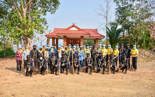 จิตอาสาพระราชทานพร้อมรับมือไฟป่า24 ชั่วโมง