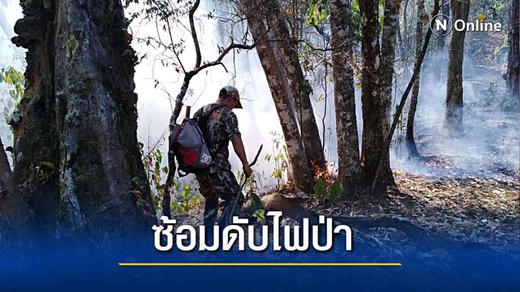 แม่ฮ่องสอนซ้อมเสมือนจริงฝึกดับไฟป่า แม่ฮ่องสอนซ้อมเสมือนจริงฝึกดับไฟป่า