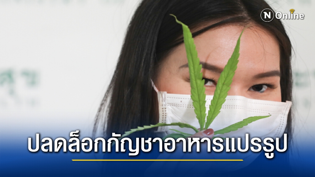 อย.ชงปลดล็อก "กัญชา" สำหรับอาหารแปรรูป
