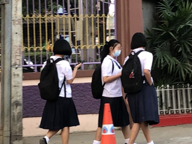 เด็กแม่สอดกลับมาเรียนตามปกติ