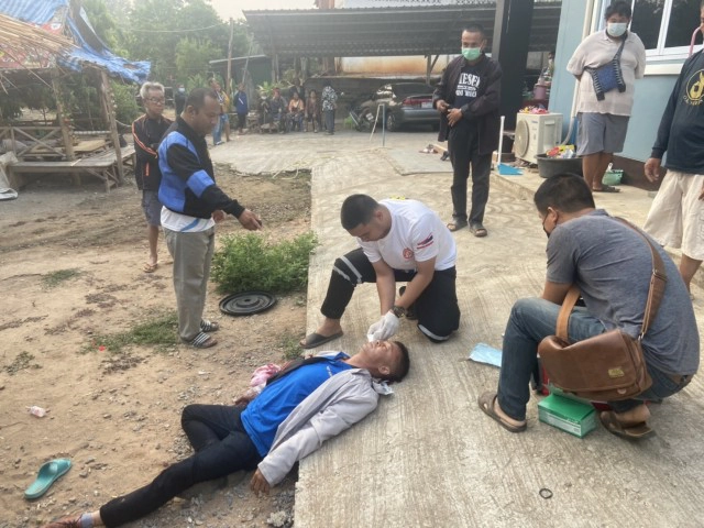 ผัวฉุนตามง้อเมียไม่สำเร็จควักปืนยิงดับ