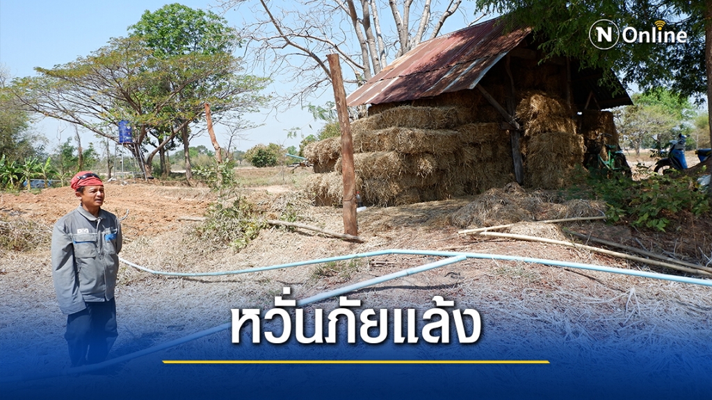 เกษตรกรเจาะน้ำบาดาลไว้ใช้ หวั่นภัยแล้งขยายวงกว้าง เกษตรกรเจาะน้ำบาดาลไว้ใช้ หวั่นภัยแล้งขยายวงกว้าง