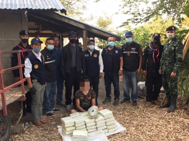 รวบสองหนุ่มขนกัญชา48กก.อ้างนำไปผลิตน้ำมันกัญชา