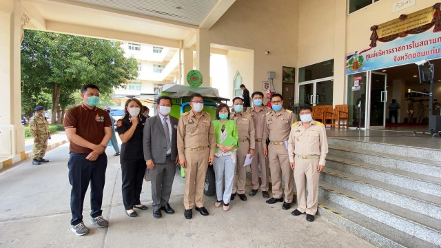 เปิดตัวตุ๊กตุ๊กต้นแบบอาหาร ต้านโควิด-19