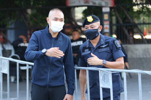 "รถน้ำ" เข้าประจำการ-"กฤษณะ" ยัน ตร. พร้อมบังคับใช้กฎหมายตามขั้นตอน
