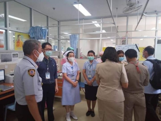 ผวจ.รุดเยี่ยมผู้ใหญ่บ้านถูกตีขณะปฏิบัติงาน