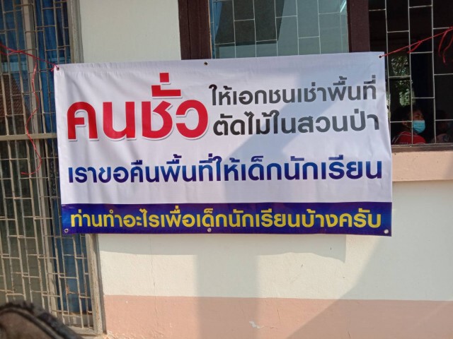 ทวงคืนต้นไม้นายทุนตัดในที่ราชพัสดุ