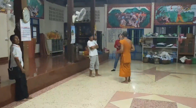 โจรใจบาปงัดตู้บริจาคลักเงินในซองอั่งเปาค่าน้ำค่าไฟวัด