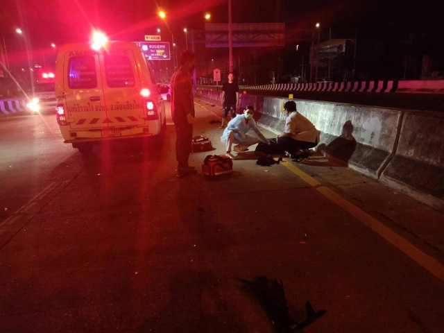 วัยรุ่นเชียงใหม่ซิ่งย้อนศรดับคาทางลอดอุโมงค์