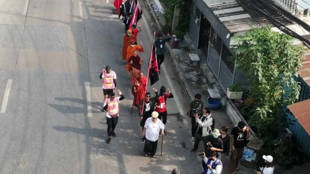 "ส.ศิวรักษ์" ร่วมเดินทะลุฟ้า ซัดรัฐบาลอัปรีย์ปิดปากประชาชน