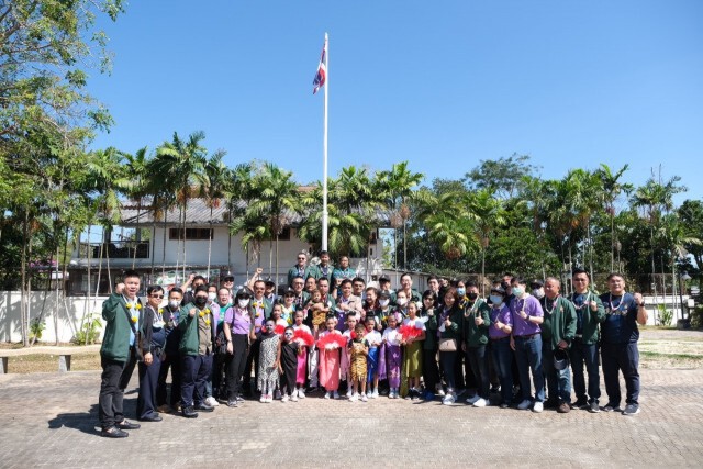 คณะปปร.24 เยี่ยมชมกิจกรรมหมู่บ้านเด็กโสสะฯ ภูเก็ต พร้อมบริจาคเงินจำนวน 1,000,000 บาท