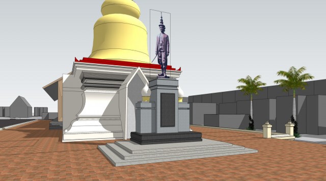 ขอคืนพื้นที่สร้างอนุสาวรีย์พระนารายณ์