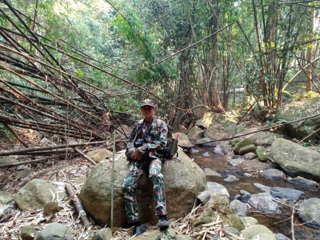 อช.ถ้ำปลาจัดชุดลาดตระเวนป้องกันลอบเผาป่า