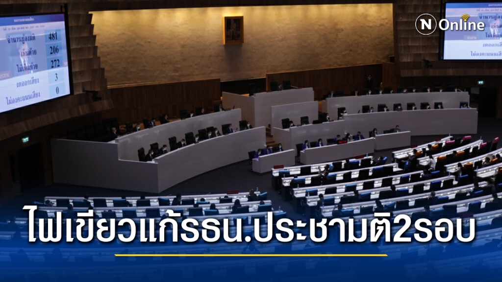 ด่วน ! ศาลรธน.ชี้รัฐสภามีอำนาจแก้ไขรธน. แต่ต้องทำประชามติ 2 รอบก่อน-หลัง