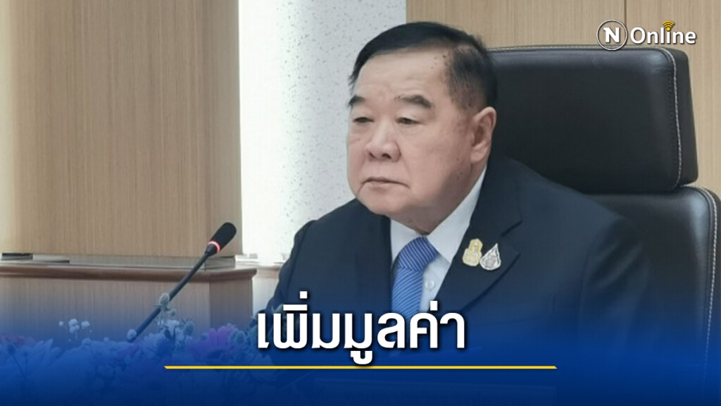 "บิ๊กป้อม"สั่งนำผักตบชวาทำผลิตภัณฑ์เพิ่มรายได้ชาวบ้าน