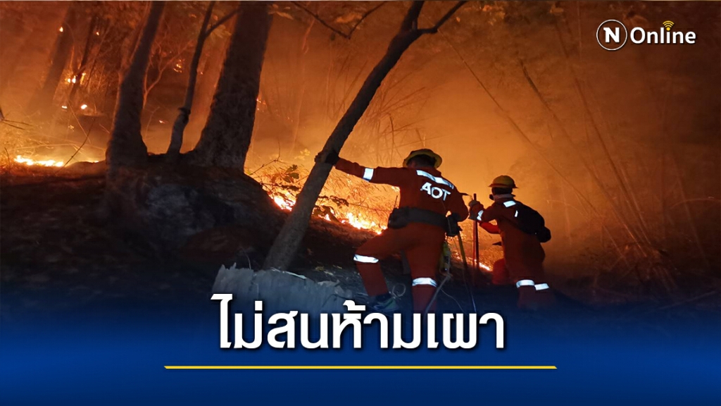"เชียงใหม่"ระดมดับไฟป่าทั้งคืน "เชียงใหม่"ระดมดับไฟป่าทั้งคืน