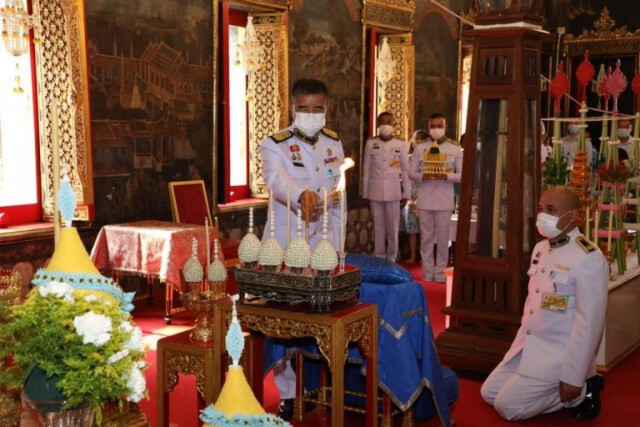 "ในหลวง" โปรดเกล้าฯ จัดพิธีเจริญพระพุทธมนต์นวัคคหายุสมธัมม์ 3 รอบปีนักษัตร "เจ้าคุณพระสินีนาฏ"