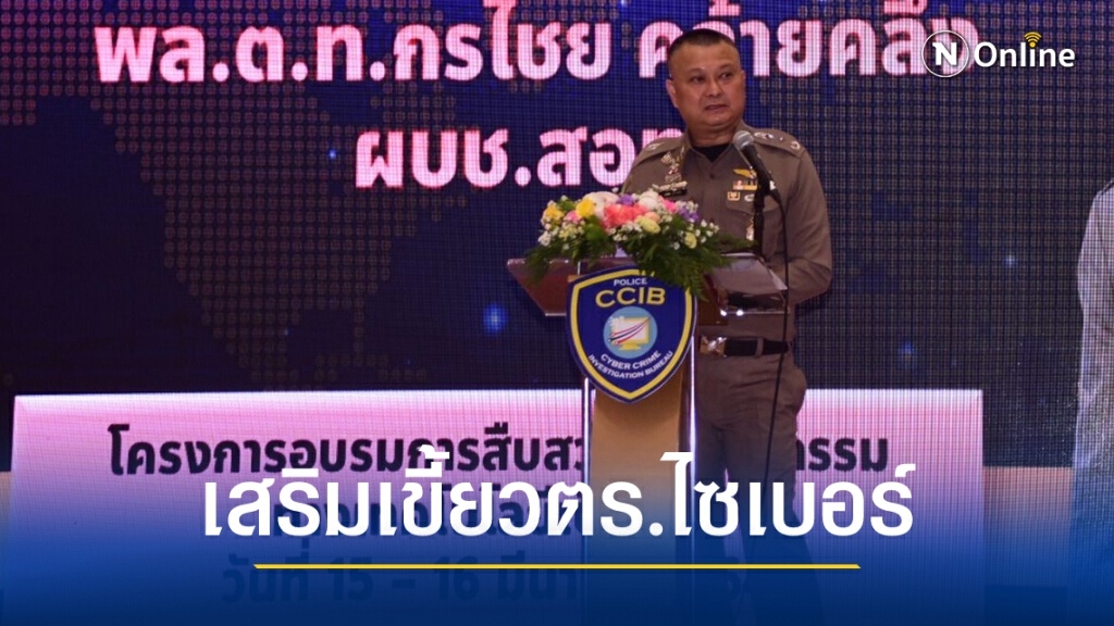 อาชญากรไซเบอร์ระวัง ตร.เพิ่มหน่วยล่า 347 นาย