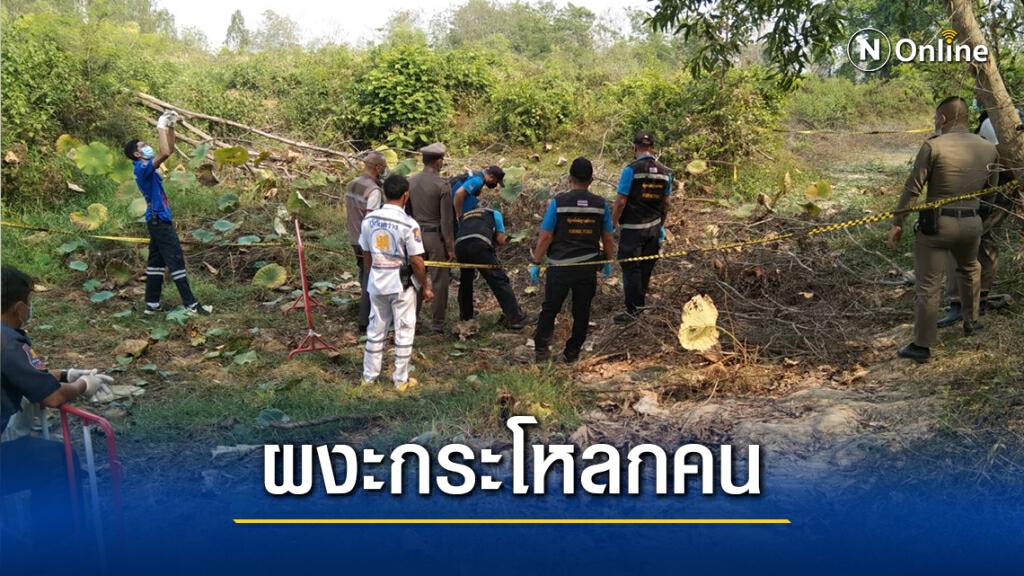 หนุ่มใหญ่ผงะหาดักหนู-แทงปลาไหล เจอหัวกระโหลก-กระดูกมนุษย์