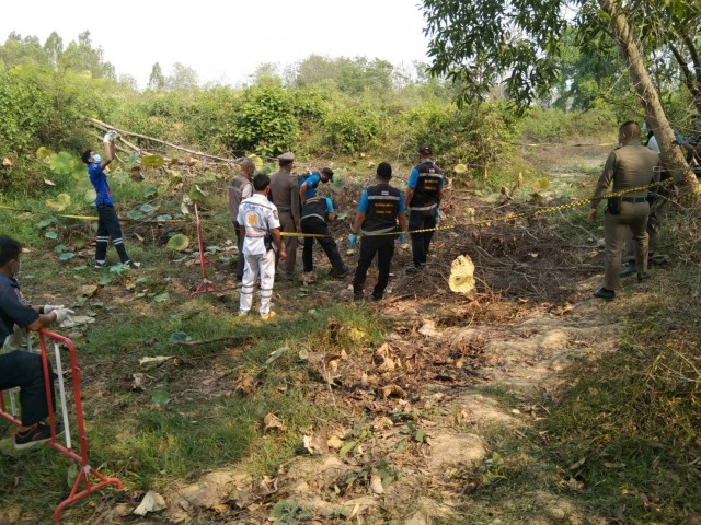 หนุ่มใหญ่ผงะหาดักหนู-แทงปลาไหล เจอหัวกระโหลก-กระดูกมนุษย์