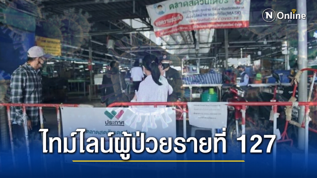 เปิดไทม์ไลน์ผู้ป่วยรายที่ 127 โควิดนครปฐม พบประวัติโยงที่ตลาดวันเดอร์ บางแค