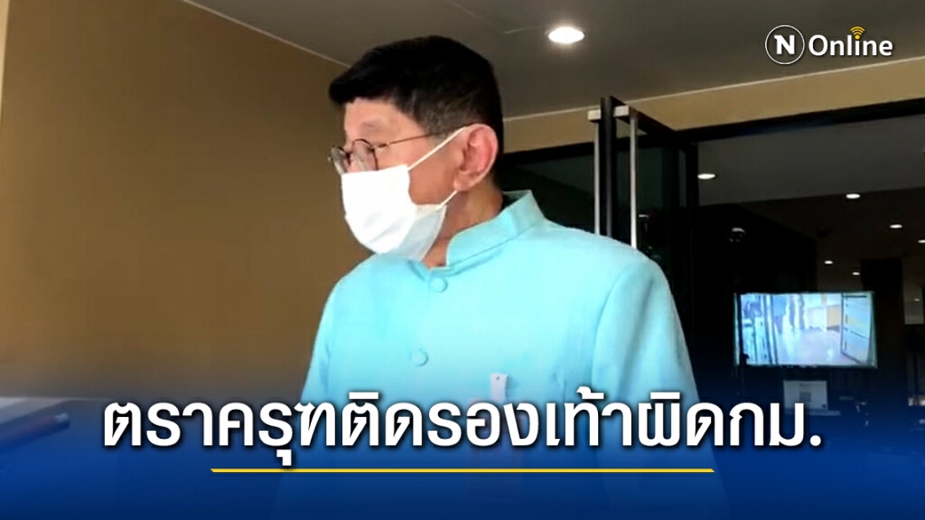"วิษณุ"ชี้ ใช้ตราครุฑติดรองเท้าผิดกฎหมาย