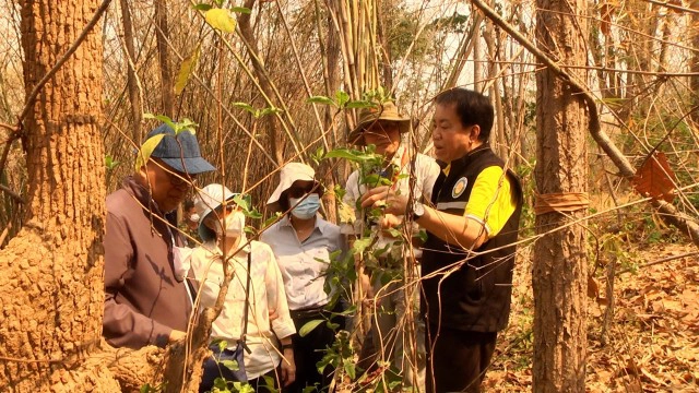 กมธ.สิ่งแวดล้อมเก็บข้อมูล"ไฟป่า"ชุมชนบ้านต้นต้อง