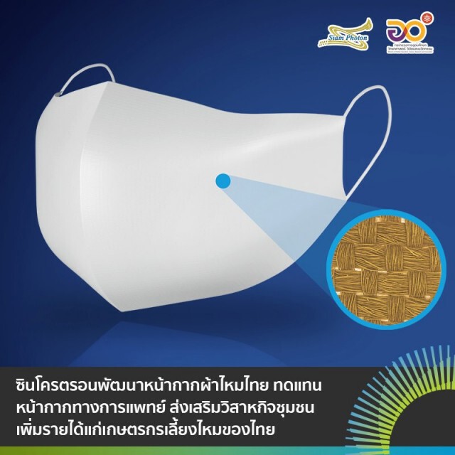 ซินโครตรอนหนุนวิสาหกิจชุมชนผลิตหน้ากากอนามัยคุณภาพสูง