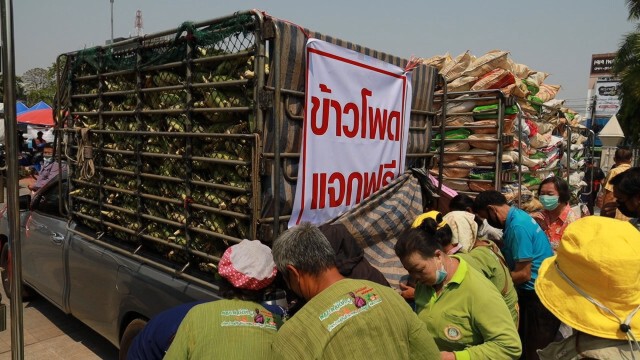 ผู้ว่าฯสั่งข้าวโพดหวาน 2 ตันต้มแจกชาวบ้าน