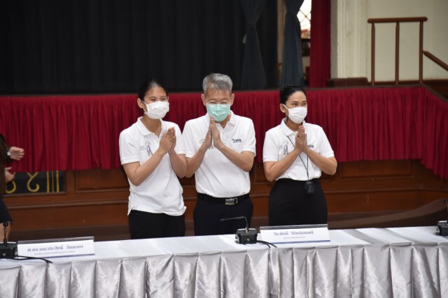 คณะแพทย์ร่วมส่งผู้ว่าฯ"วีระศักดิ์"กลับบ้าน