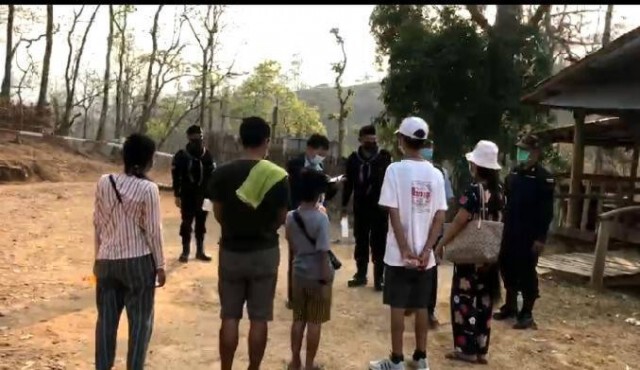 5ชาวเมียนมาลี้ภัยเข้าไทย