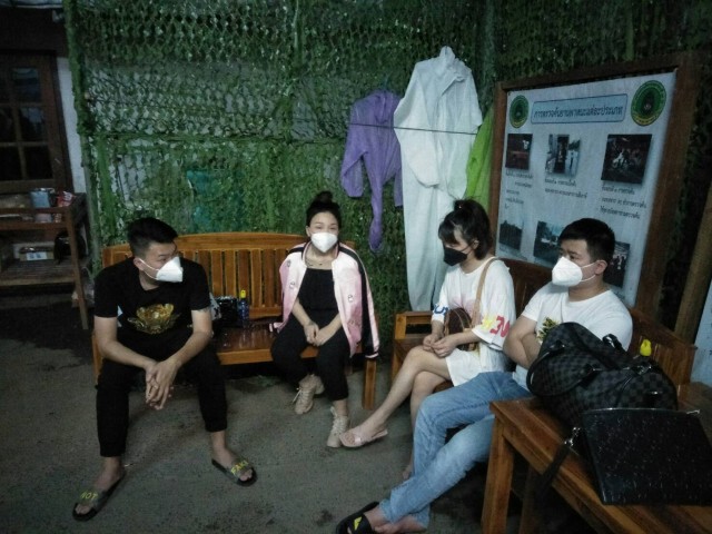 จับ4ชาวจีนลอบข้ามแดนจะไปเชียงราย