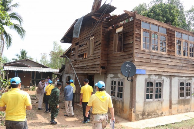 ผู้ว่าฯสั่ง 18 อำเภอเร่งช่วยผู้ประสบภัยพายุฤดูร้อน
