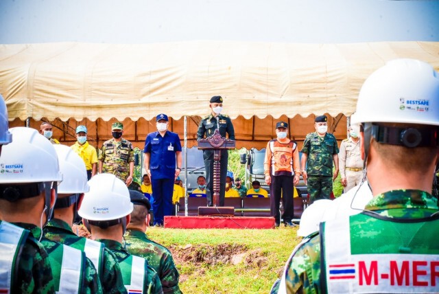 ตั้งศูนย์เตรียมรับมือภัยพิบัติ ช่วยเหลือชาวบ้านพื้นที่เสี่ยง