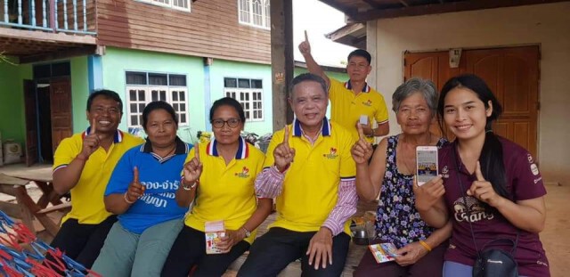 "เฮียหร่อง ชยกฤต"เดินเคาะประตูบ้านอาสา พัฒนาหนองบัววง