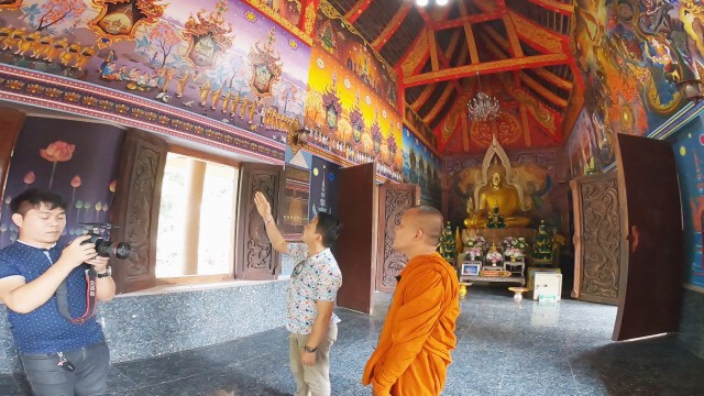 หาดูยาก อุโบสถปูนปั้นศิลปะร่วมสมัย ที่เดียวในอีสาน