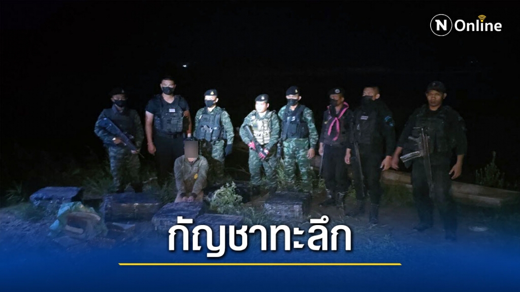จับชาวลาวขนกัญชาเกรดเอเกือบ300กก. ได้ค่าจ้าง5พัน