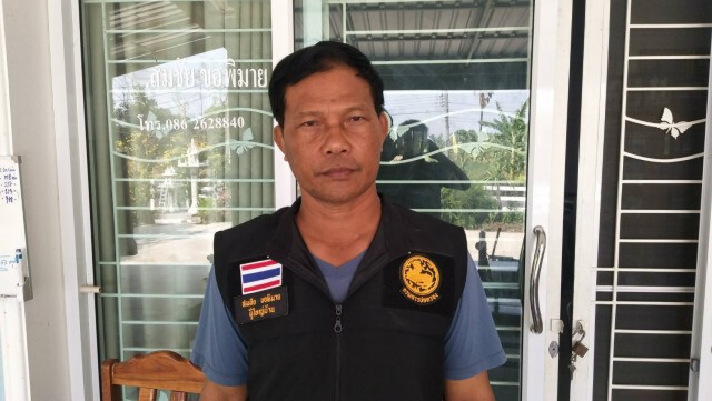 ผญบ.เตือนชาวบ้านเฝ้าระวังพายุฤดูร้อนพัดถล่ม
