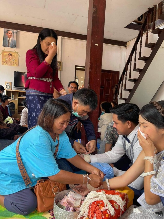 สุขปนเศร้าเจ้าสาวเตือนภัยไฟไหม้บ้านวอดวันแต่งงาน