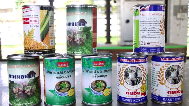 สุดทึ่งผลงานอาชีวะโคราช ต้มอึ่งกระป๋อง-แกงหอยขมใบชะพูล